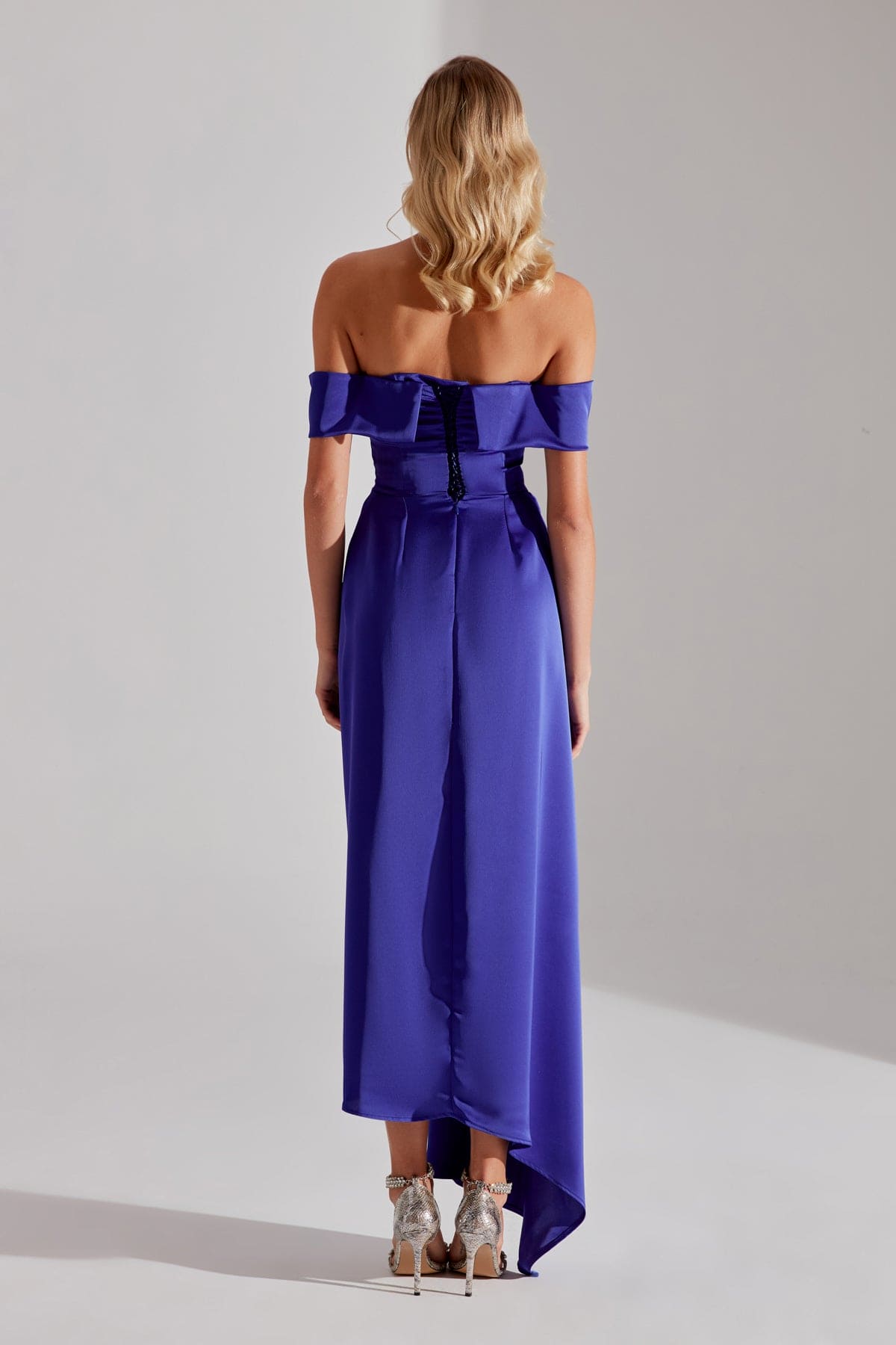 Cristie Open-Shoulder SAKS Wedding Engagement Dress