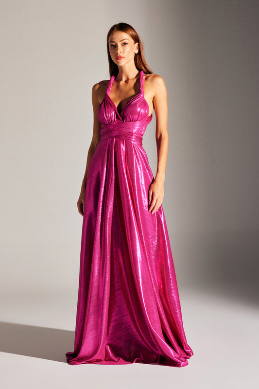 KATE MULTI WAY FUCHSIA A-LINIE KLEID
