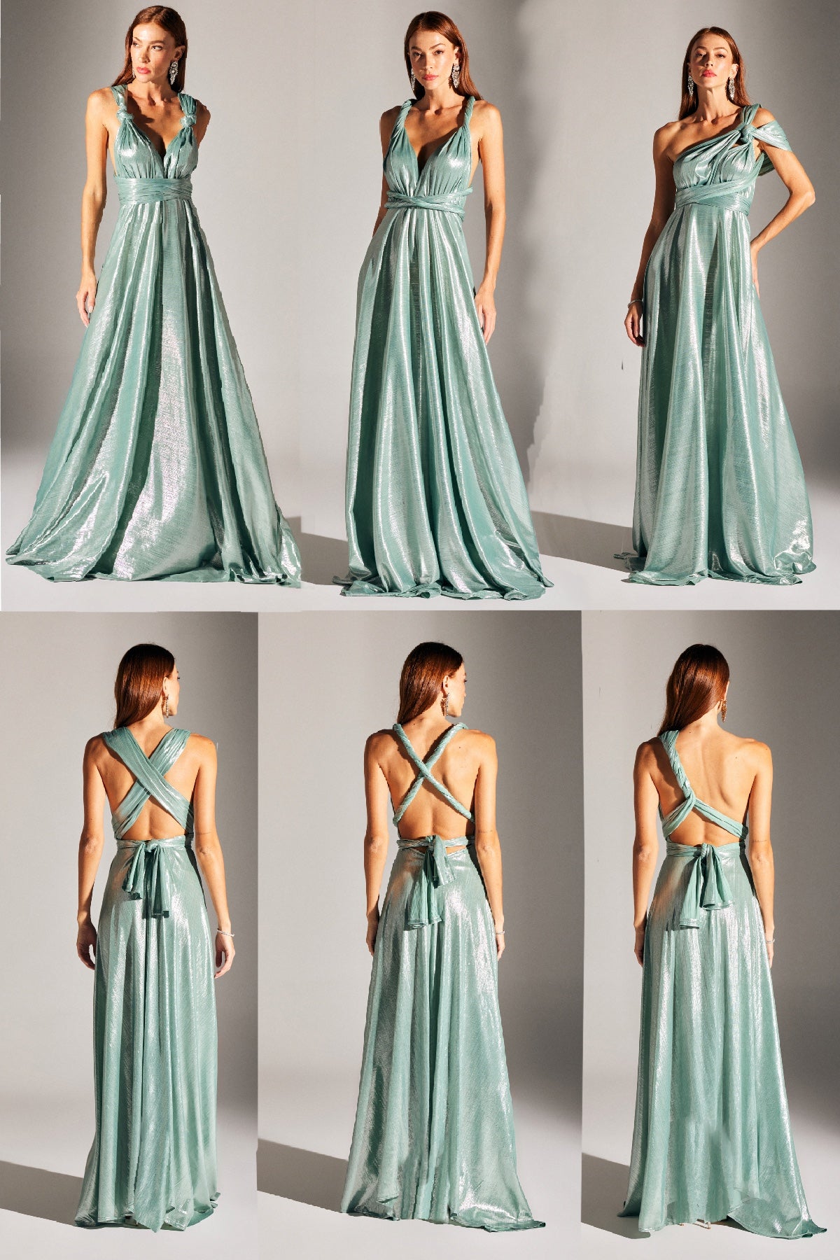 KATE MULTI WAY SAKS FLARED DRESS