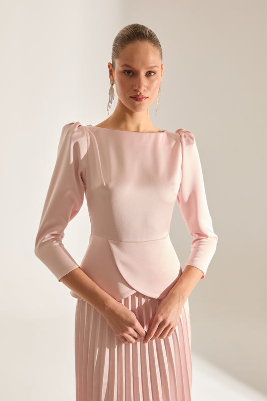 DARYA POWDER BLOUSE