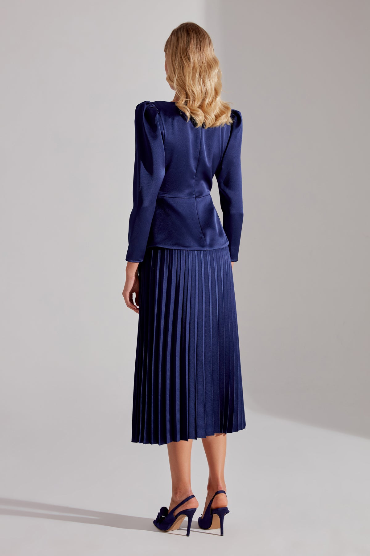 DARYA DARK BLUE BLOUSE