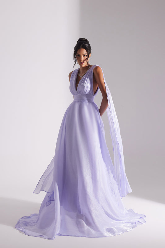 EMILY LILA A-LINE EVENING DRESS
