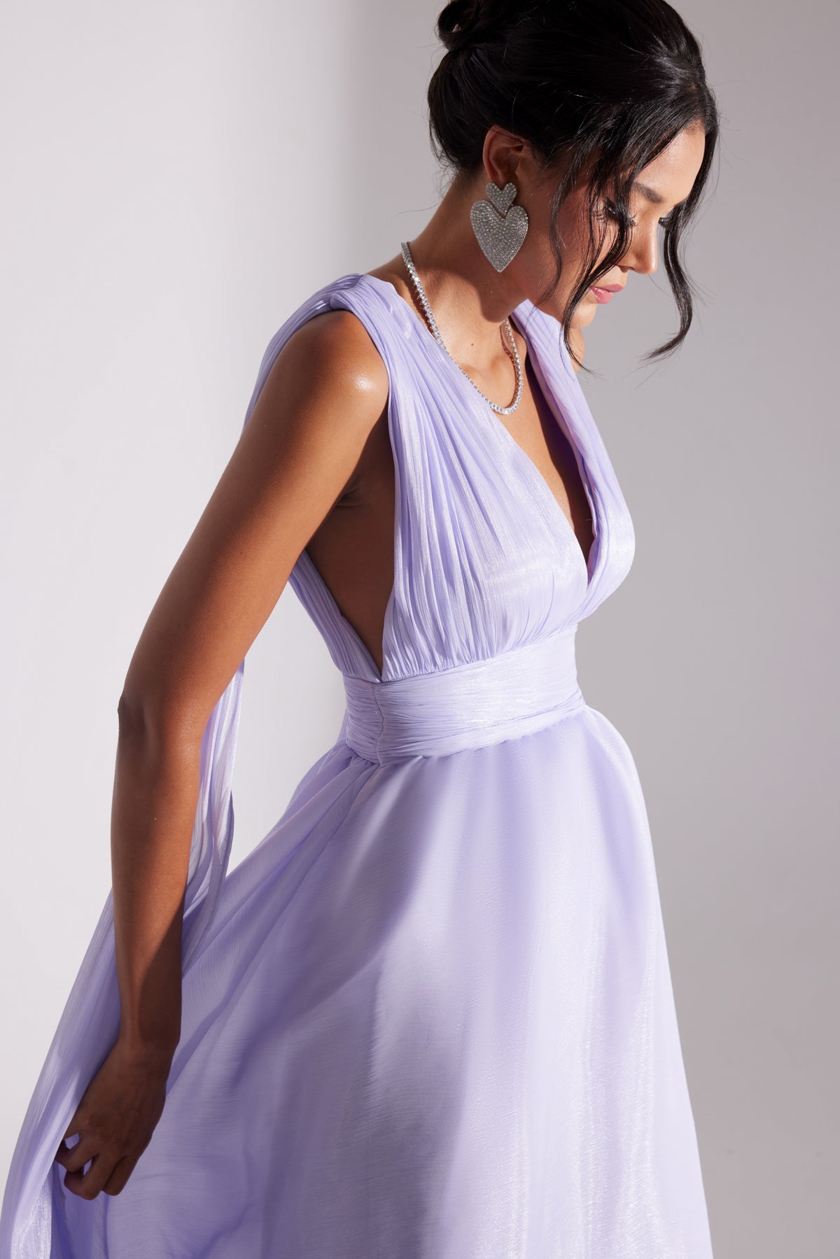 EMILY LILA A-LINE EVENING DRESS