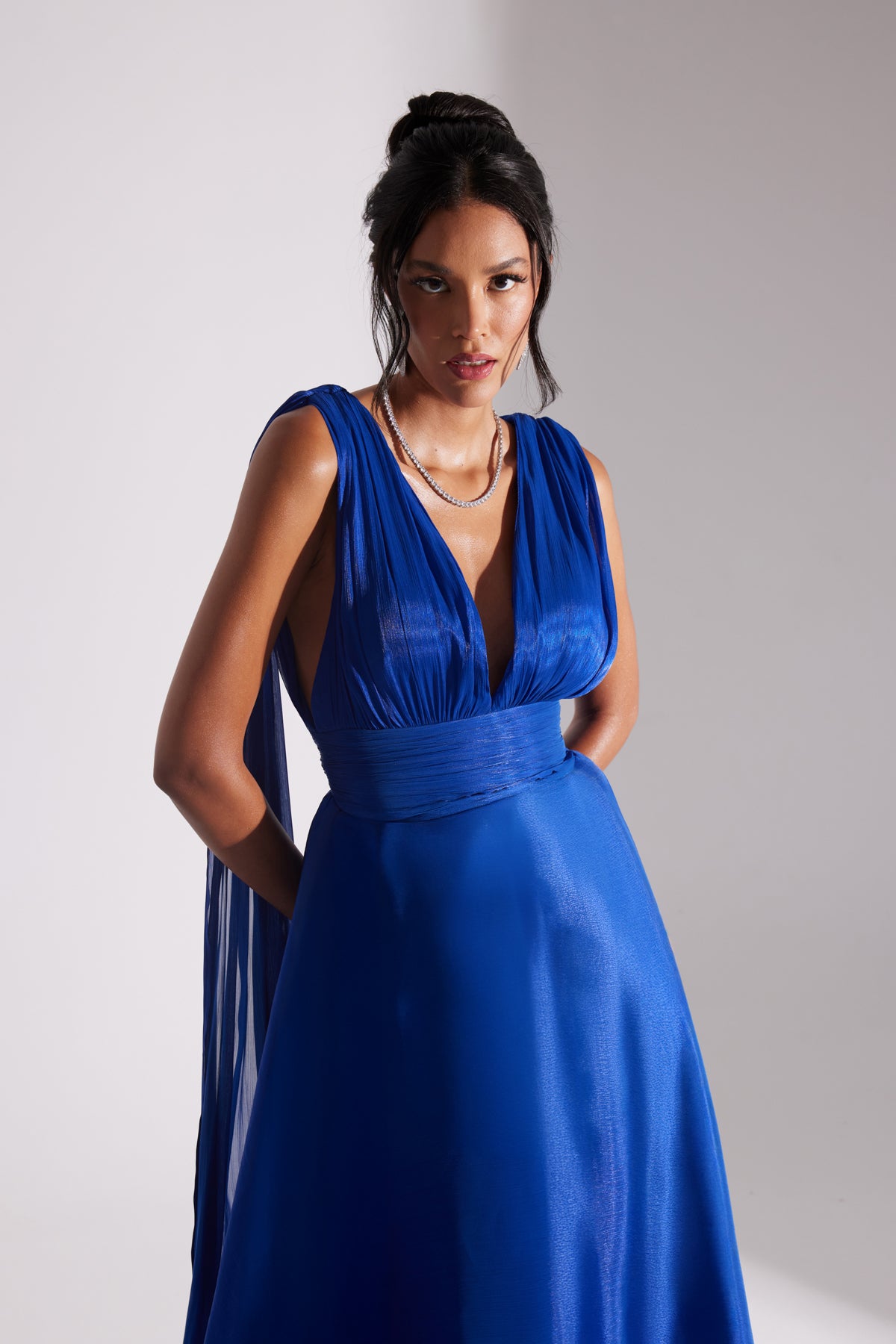 EMILY SAKS KLOŞ EVENING DRESS