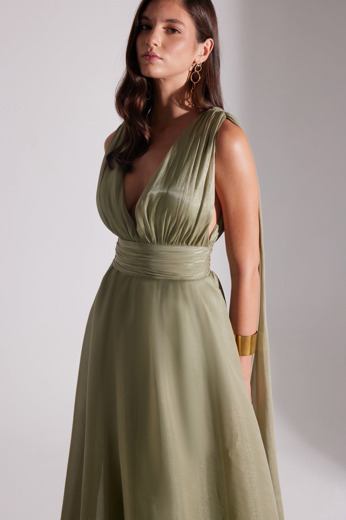 EMILY BLACK A-LINE EVENING DRESS