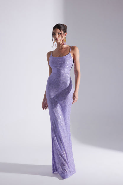 KENNA PAYET LILA STRAP DRESS
