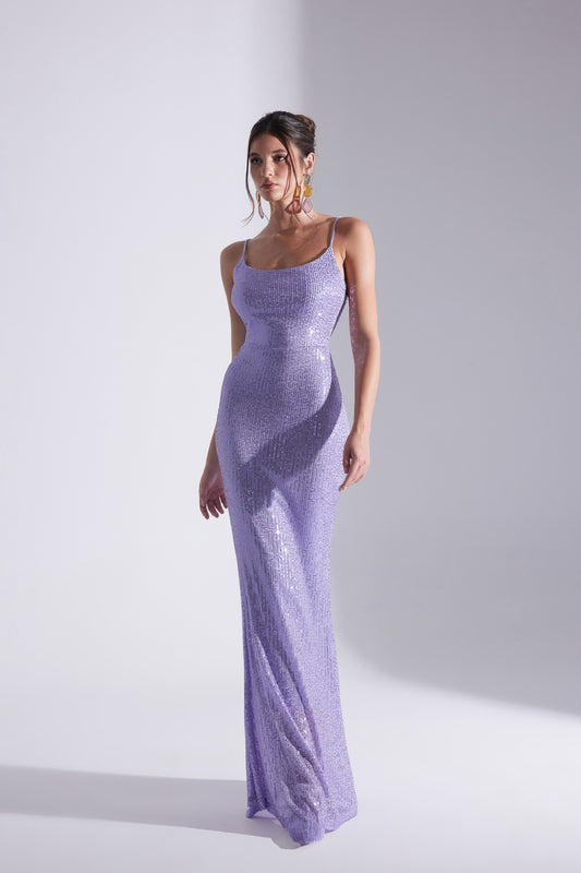 KENNA PAYET LILA STRAP DRESS