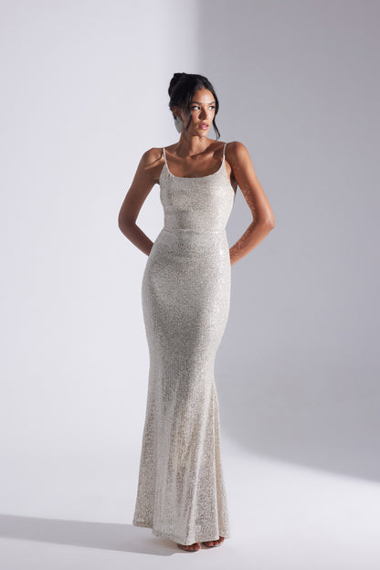 KENNA PAYET DORE STRAP DRESS