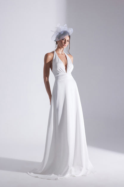 LILY WHITE A-LINE WEDDING DRESS