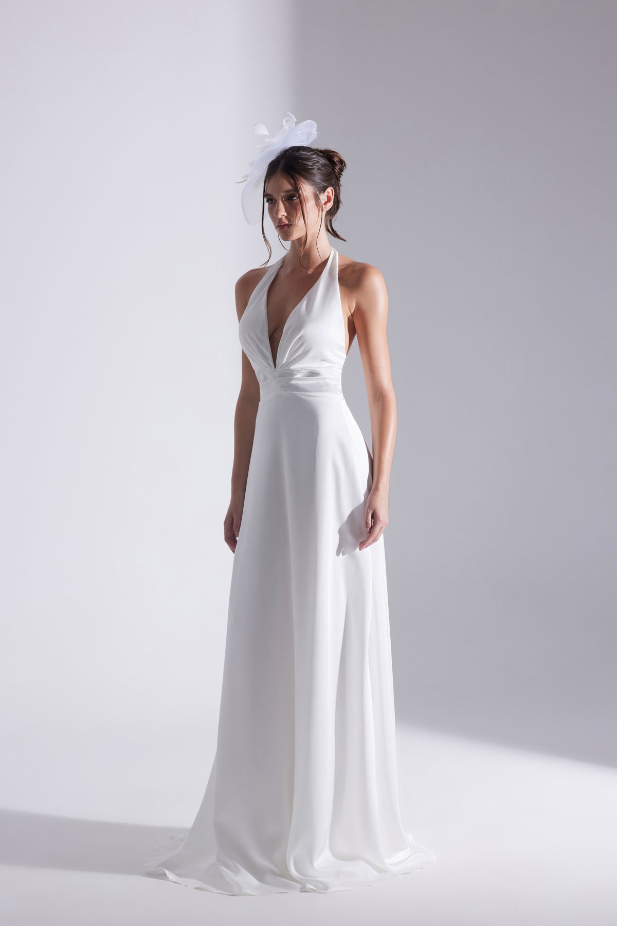 LILY WHITE A-LINE WEDDING DRESS