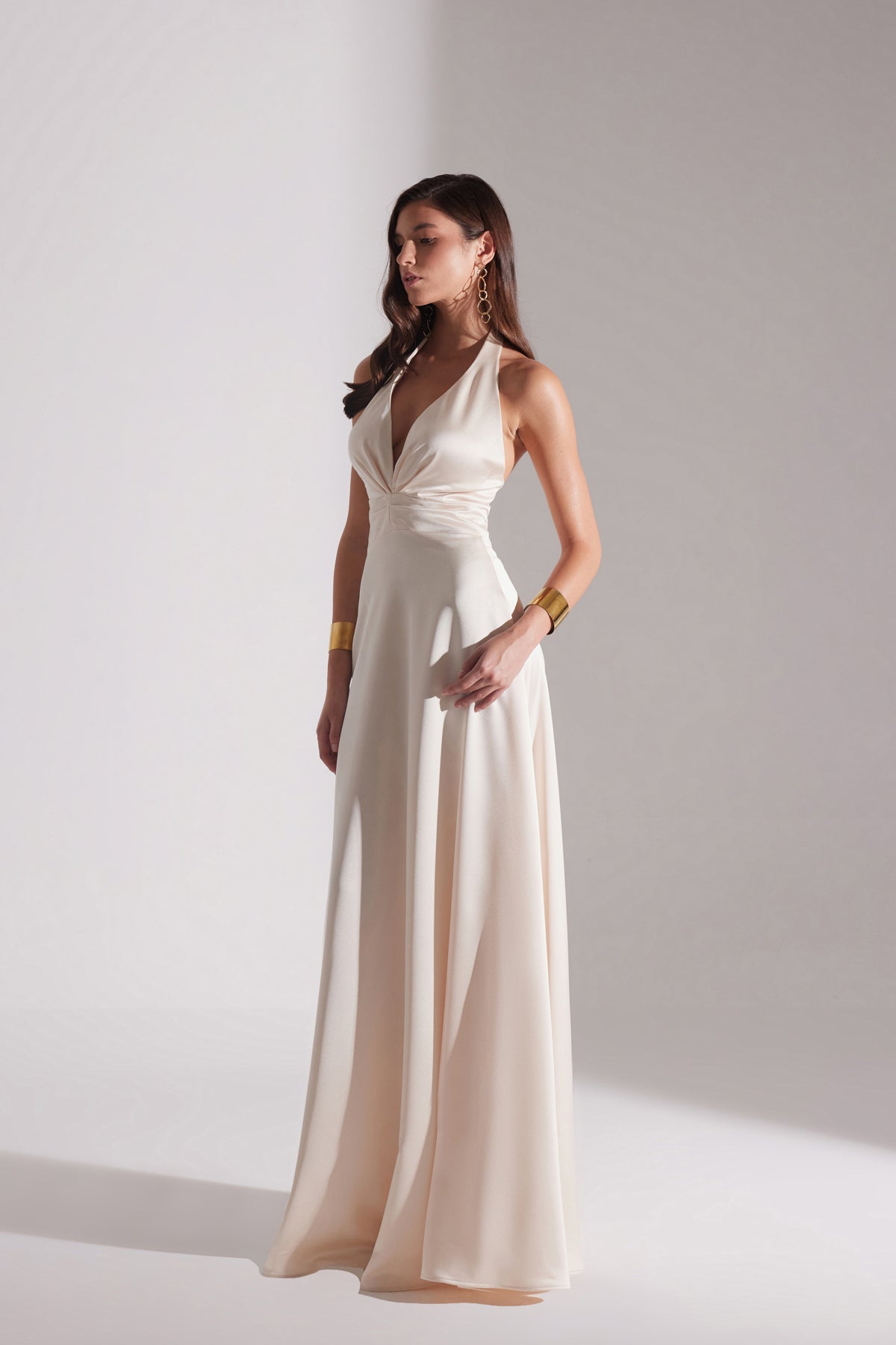 LILY ECRU A-LINE WEDDING DRESS