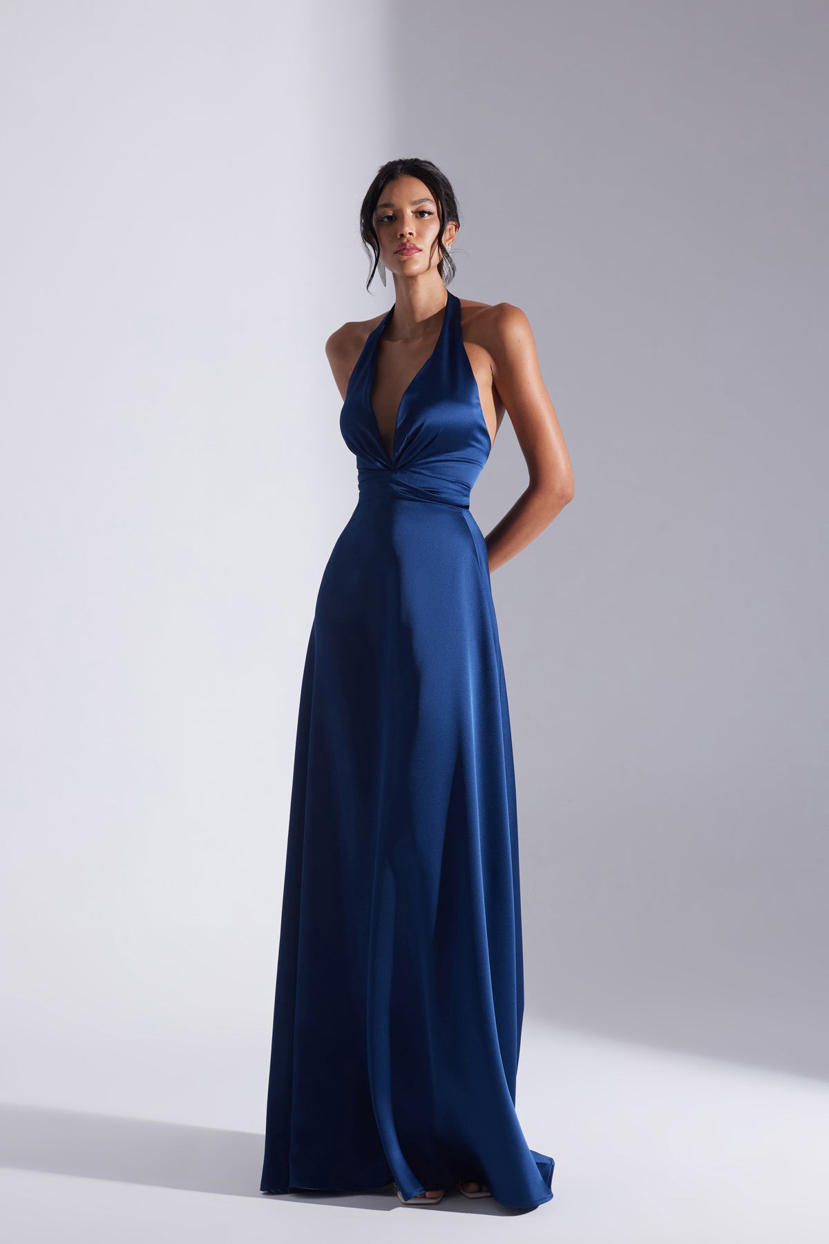 LILY SAKS FLARED WEDDING DRESS