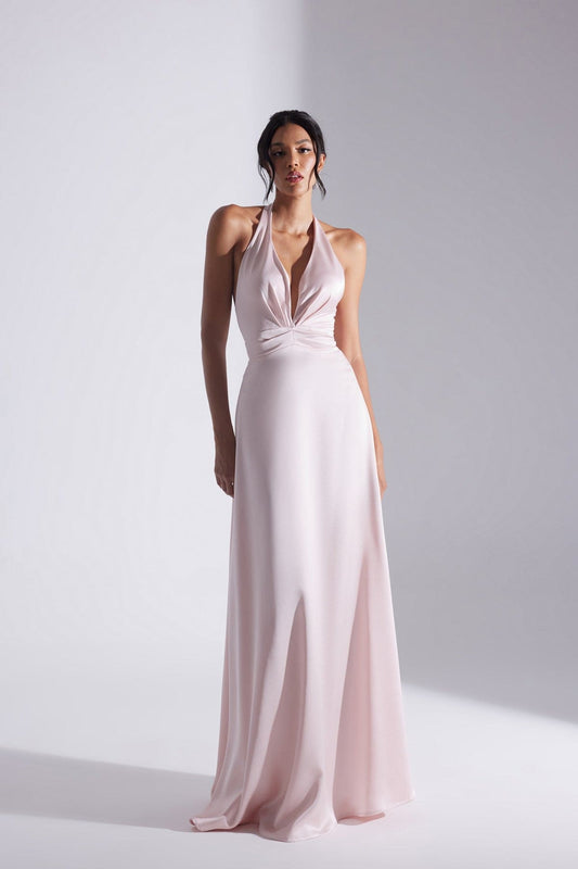 LILY POWDERED A-LINE WEDDING DRESS