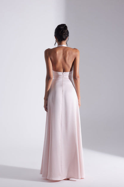 LILY POWDERED A-LINE WEDDING DRESS
