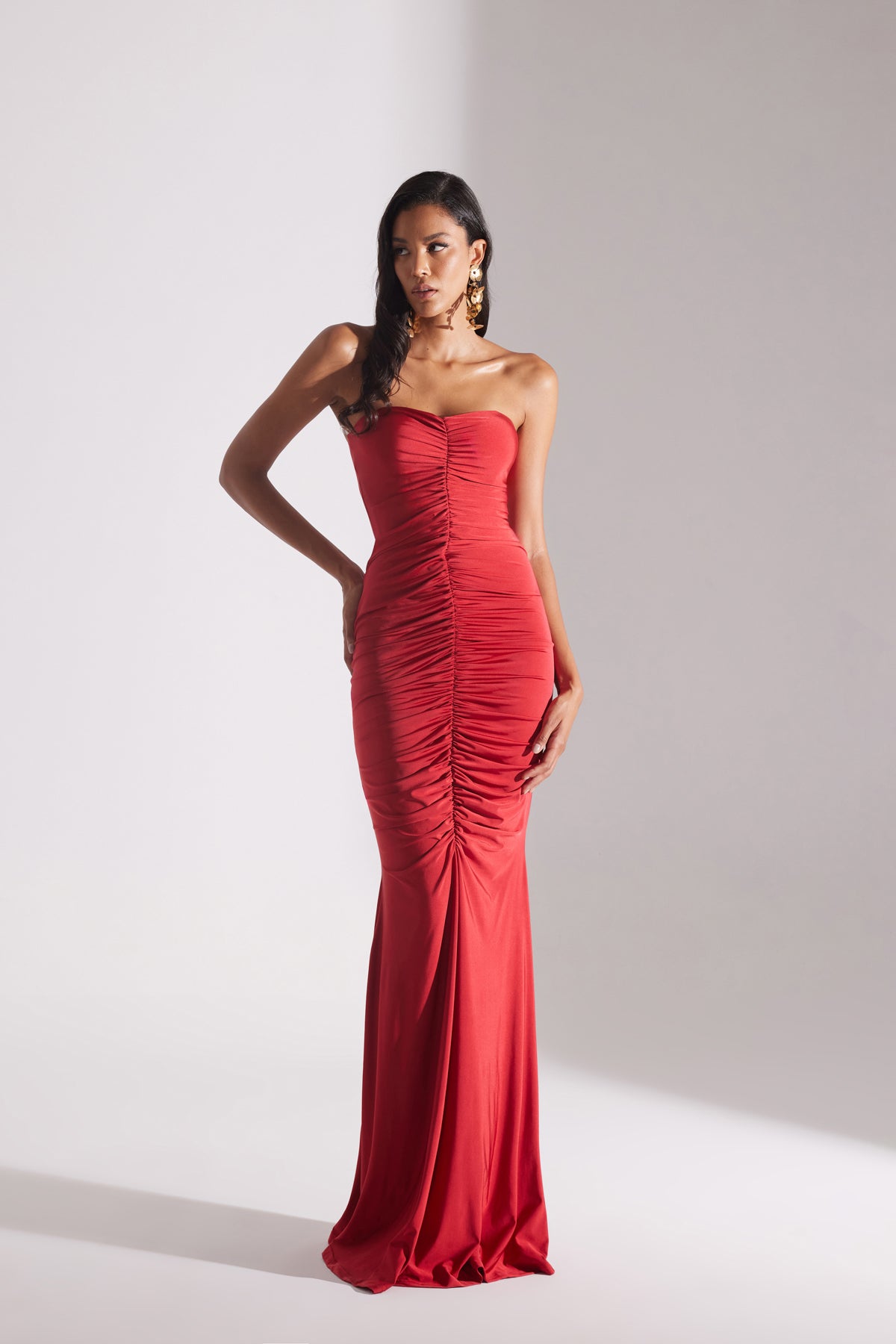ADELINE ROTER HEFTEN FISCHKLEID