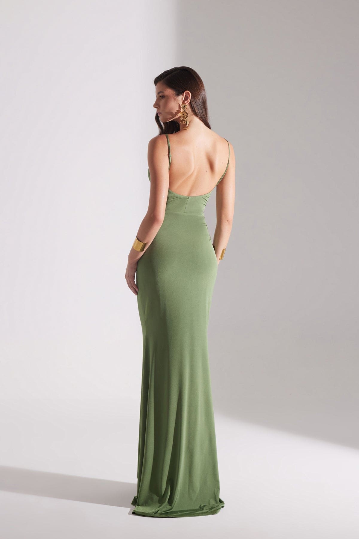 REBECCA STRAPLESS FISHERMAN DRESS