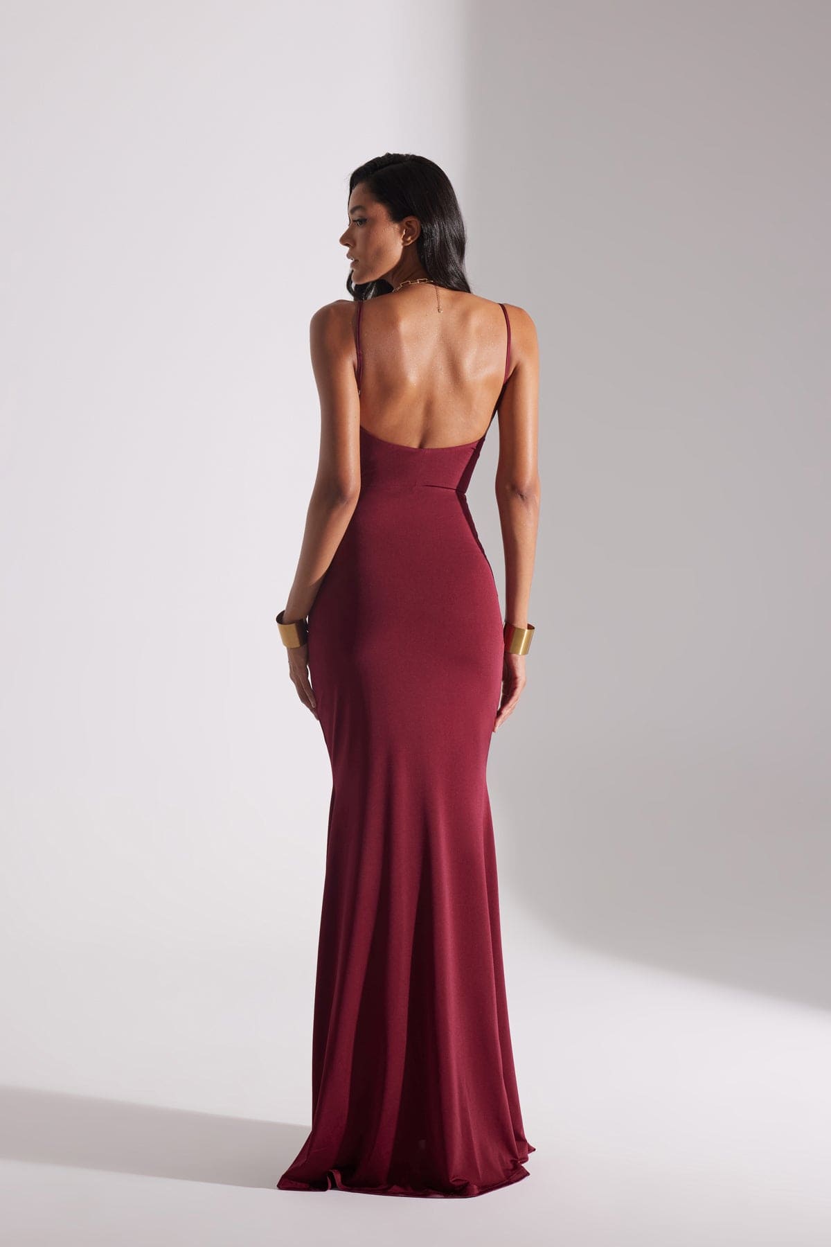 REBECCA BORDO STRAP DRESS
