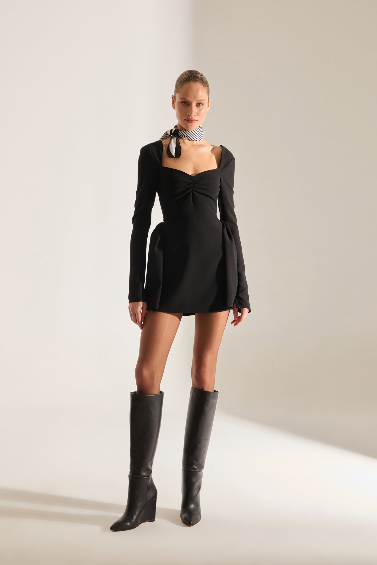 AMSTERDAM FETA FERSENSTIEFEL SCHWARZ