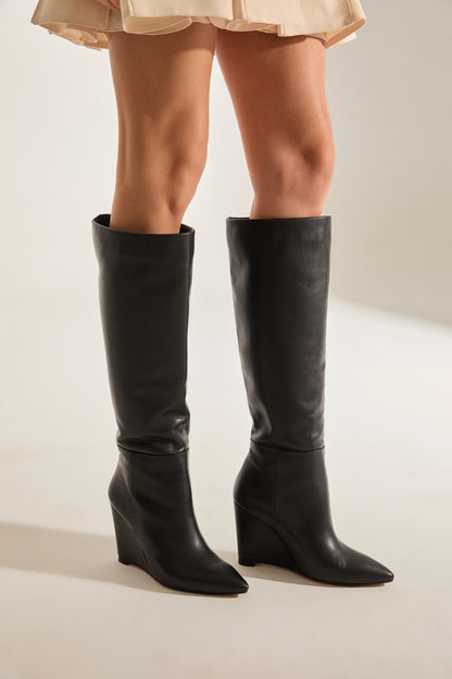 AMSTERDAM FETA FERSENSTIEFEL SCHWARZ