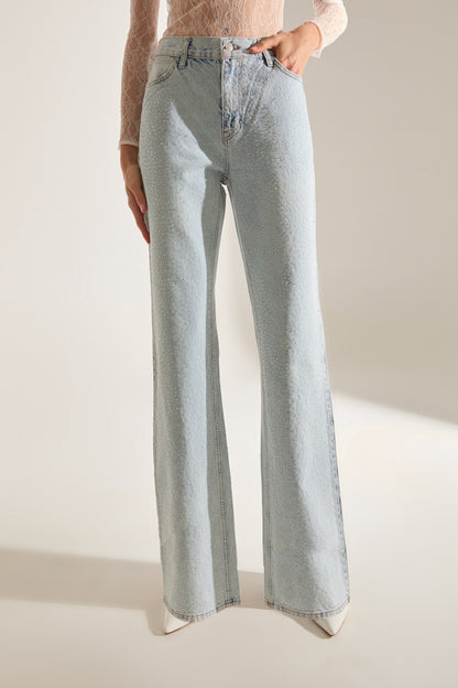 Lund Hellblaue Jeanshose