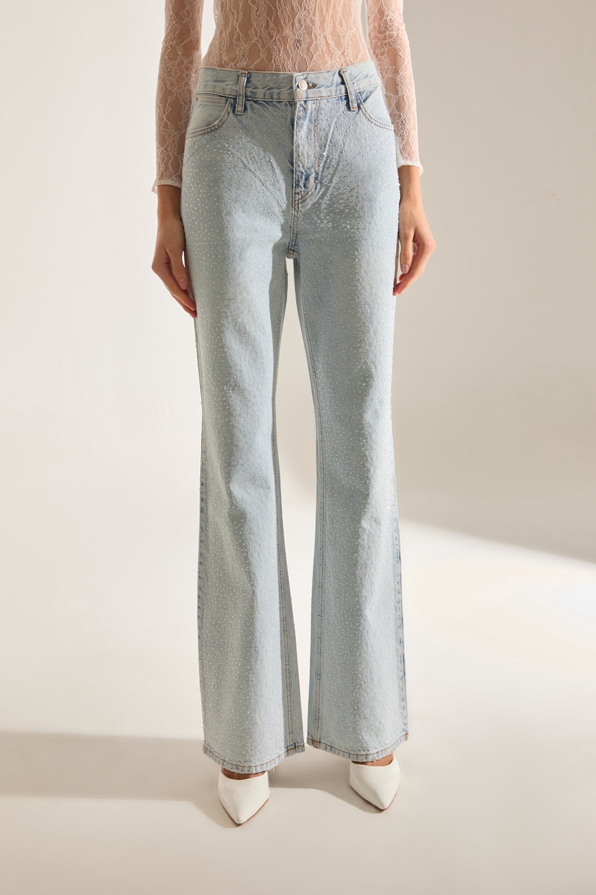 Lund Hellblaue Jeanshose