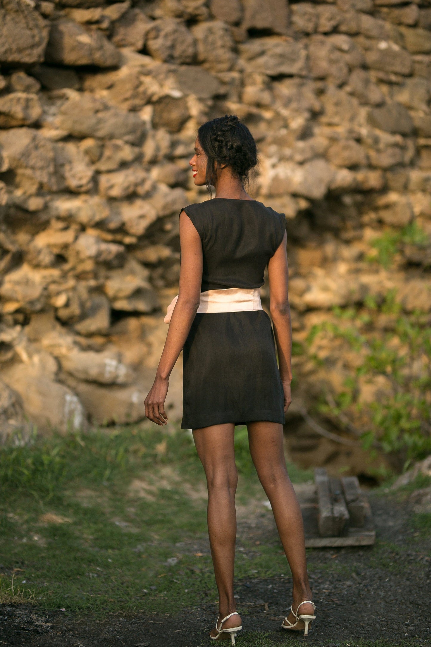 Black Wrap Dress