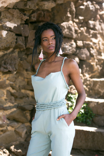 Jumpsuit Reseda Grün