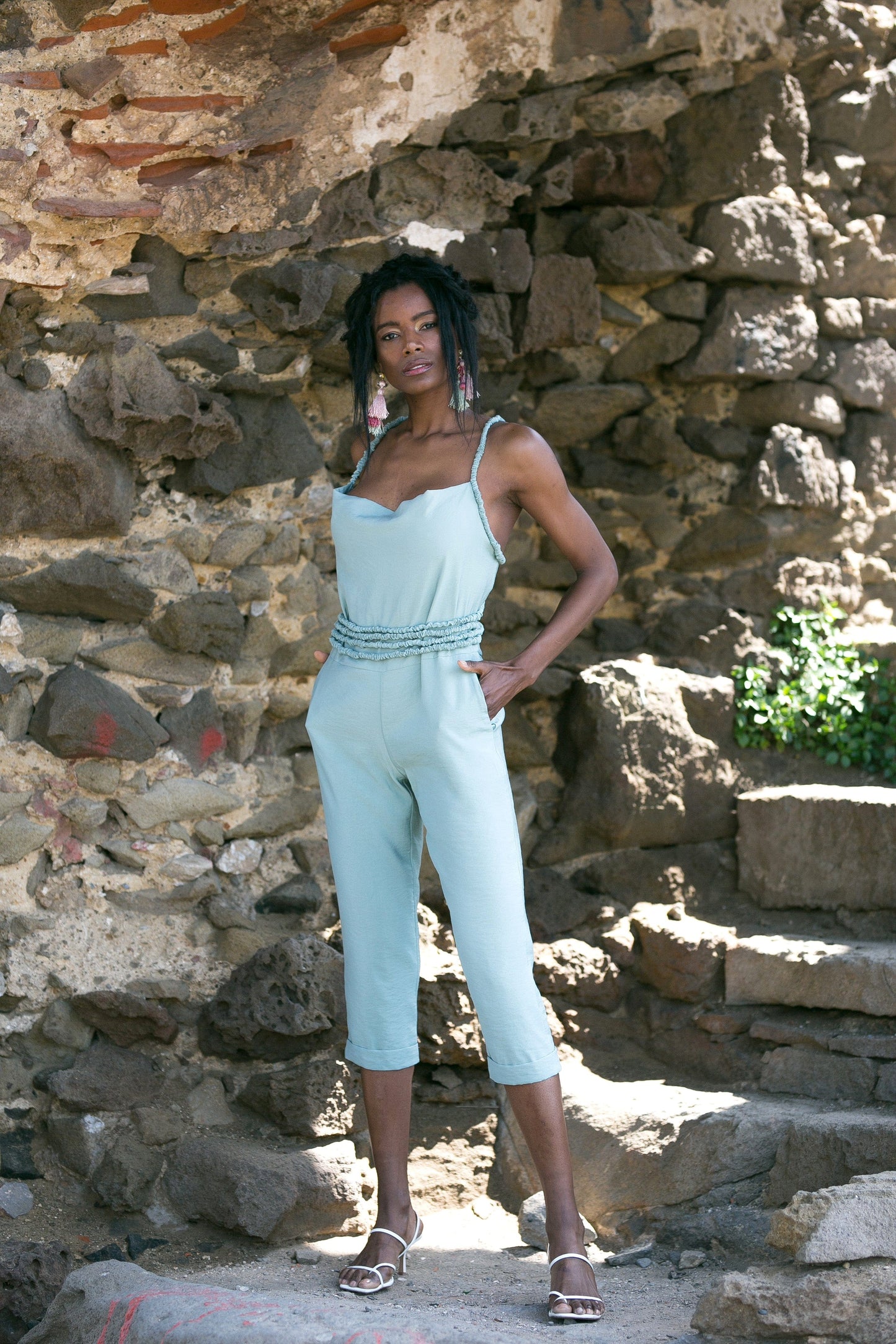 Jumpsuit Reseda Grün