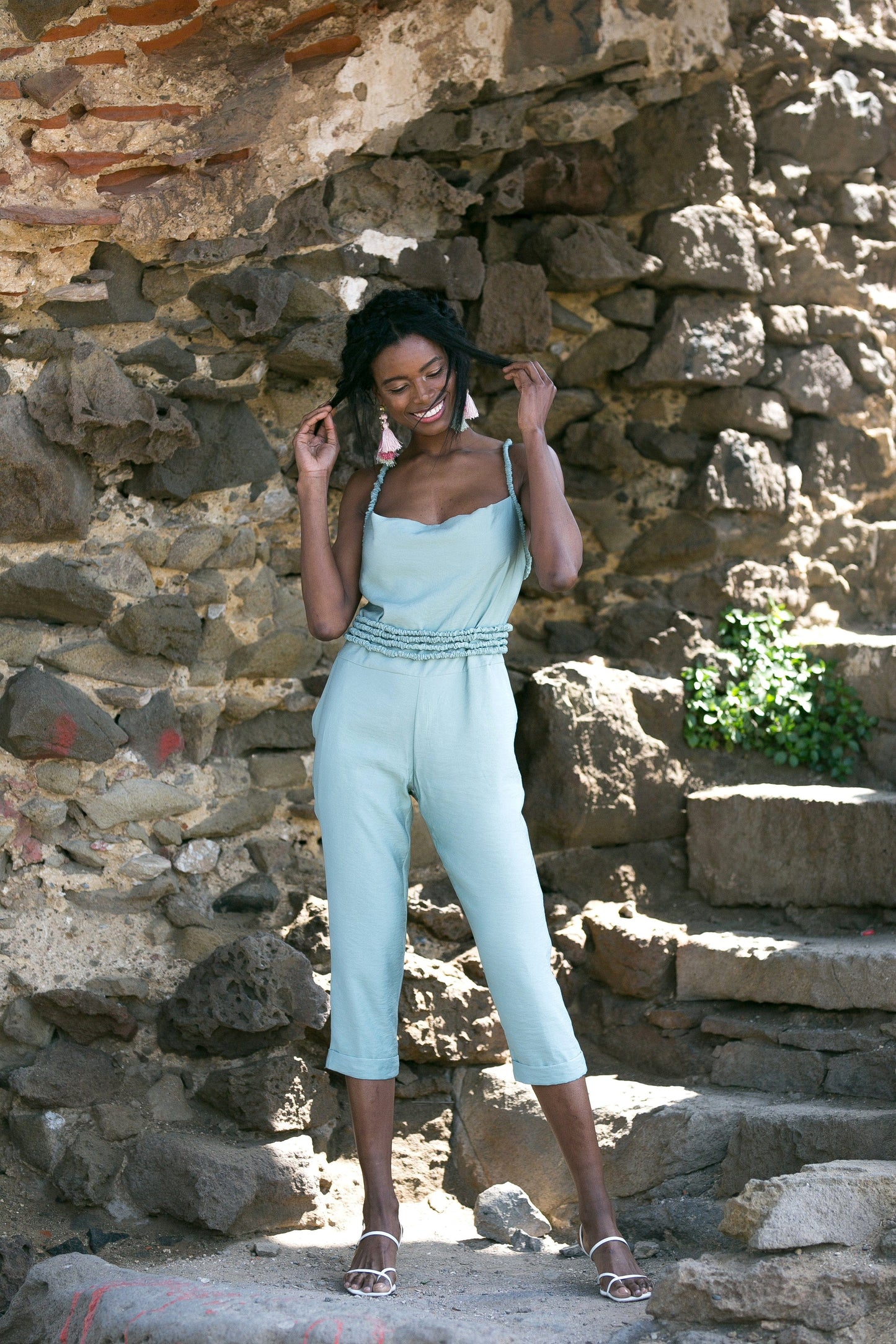 Jumpsuit Reseda Grün