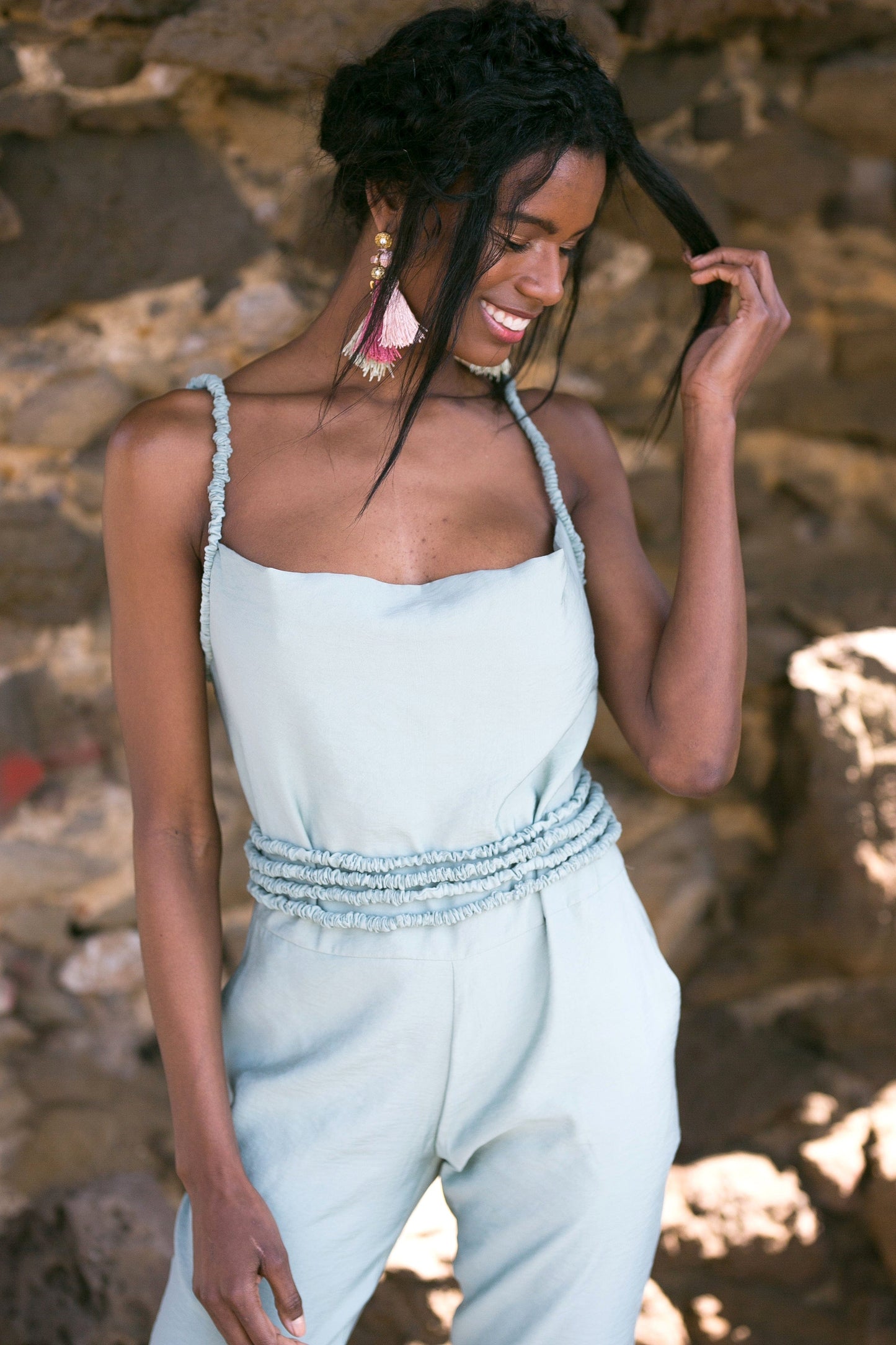 Jumpsuit Reseda Grün