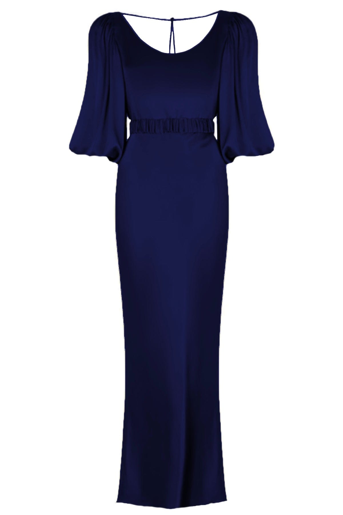 HELENY Ballon Kol Saks Nişan Kleid